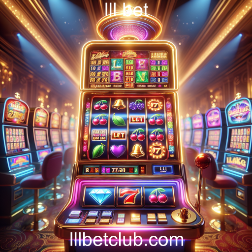 Explorando o Mundo das Máquinas Slots no LLL Bet